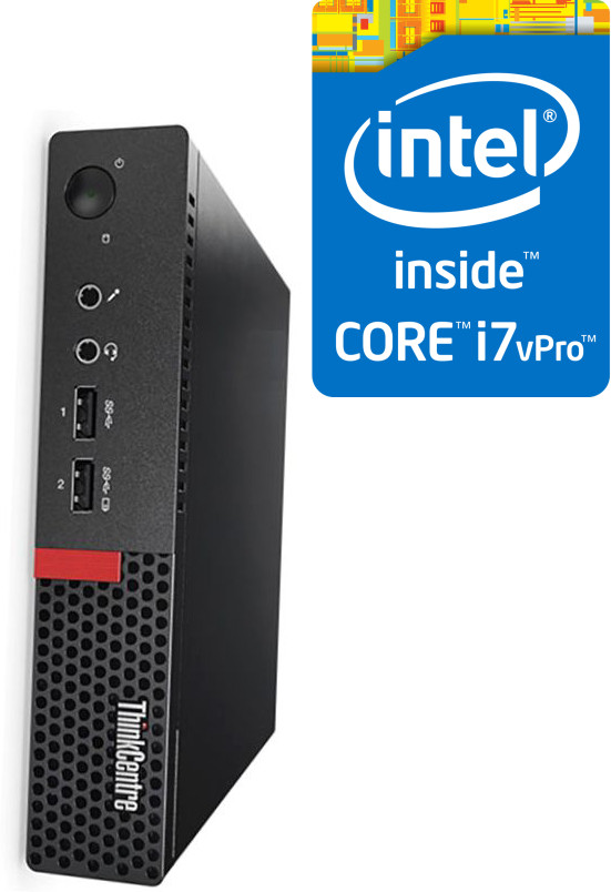 NCS Intel® Core™ i7-6700 [4 Cores, 8 Threads, 3.40 GHz] - ThinkCentre Micro PC [LDE] Core i7 (6th Gen) [4 Cores, 8 Threads] - LENOVO Tiny PC (32 GB RAM/Intel® UHD 530 Graphics/1 TB SSD Capacity/Windows 11 Pro) Gaming Tower with MS Office image 1