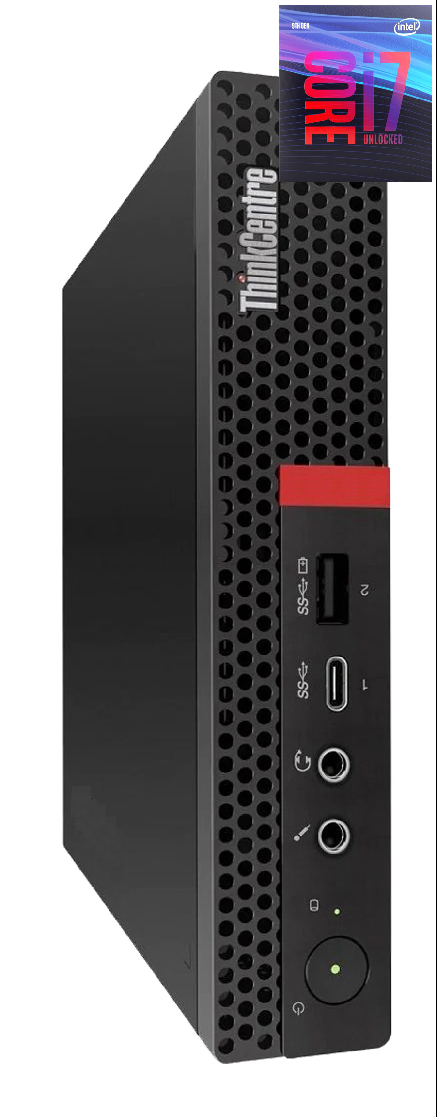 COMPUTER WORLD Core i7 (9th Gen) Processor [8 Cores, 8 Threads] | ThinkCentre Mini PC [SMW] Core i7-9700 Octa-Core Processor (32 GB RAM/Integrated Intel® UHD 630 Graphics/1 TB SSD Capacity/Windows 11 Pro) Mid Tower with MS Office image 1