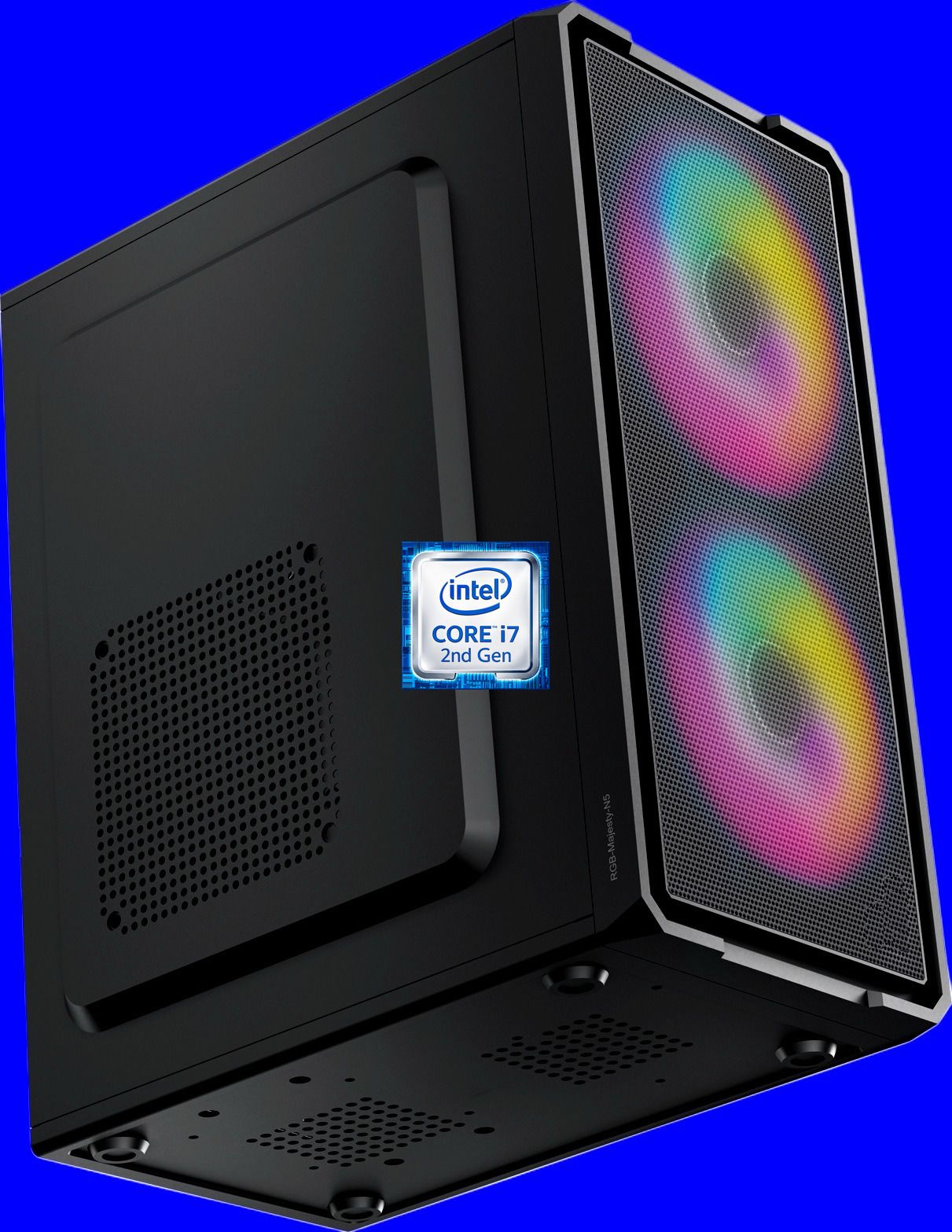 DOPETECH Core™ i7-2600 Processor [8MB Smart Cache, 3.40 GHz] [FLI-N5] Gaming PC | Dual RGB Fans | Core i7 - 2600 Quad Core Processor (8 GB RAM/Intel® Ultra HD 2000 Graphics/256 GB SSD Capacity/Windows 11 Pro) Mini Gaming Tower with MS Office-image-38