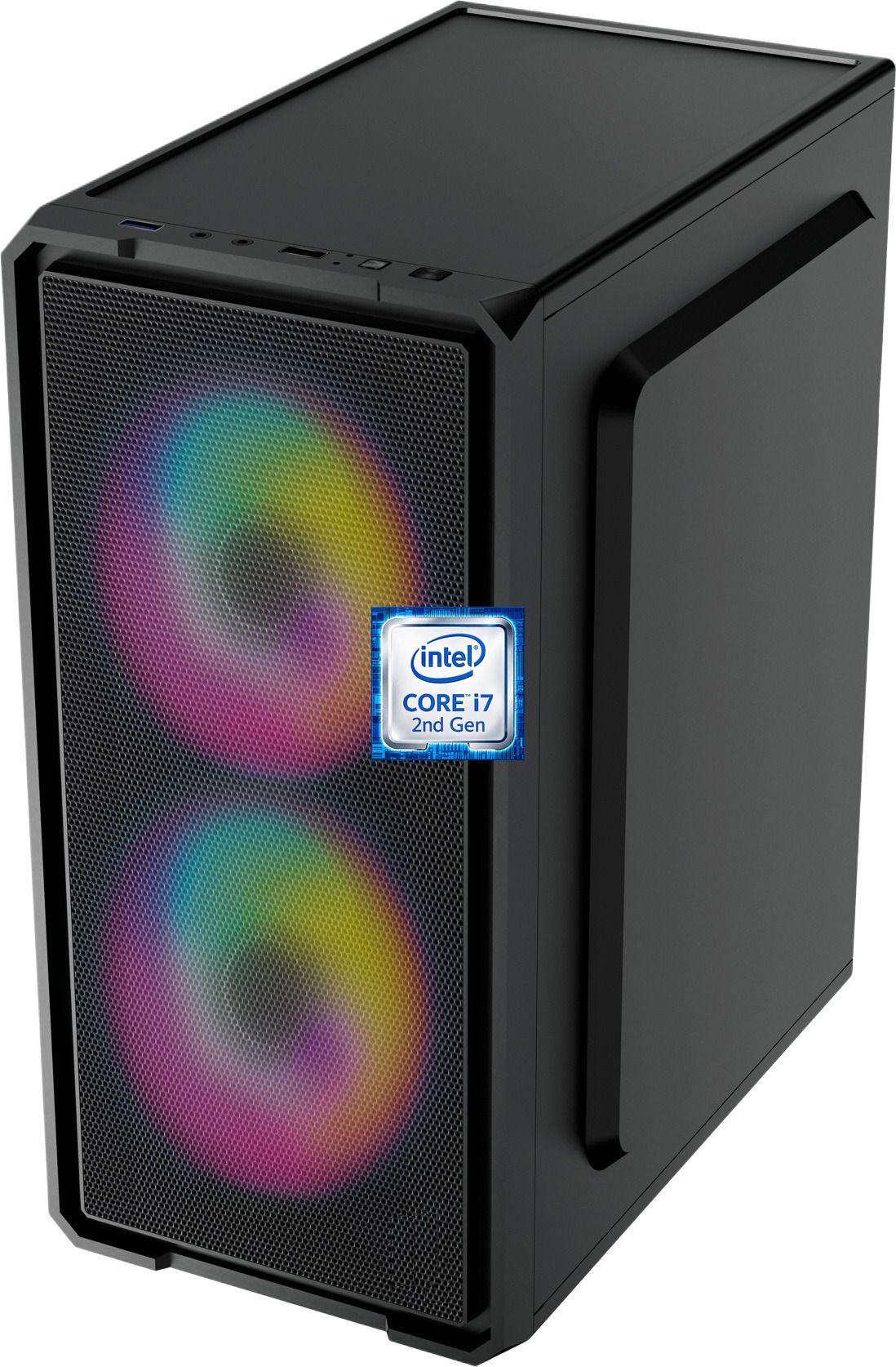 Longan Intel Core i7 (2nd Gen) Processor [CIC-N5] Core i7 - 2600 Quad Core Processor | Gaming Computer with RGB Fans (8 GB RAM/Intel Ultra HD Graphics/256 GB SSD Capacity/Windows 11 Pro) Mini Gaming Tower with MS Office-image-40