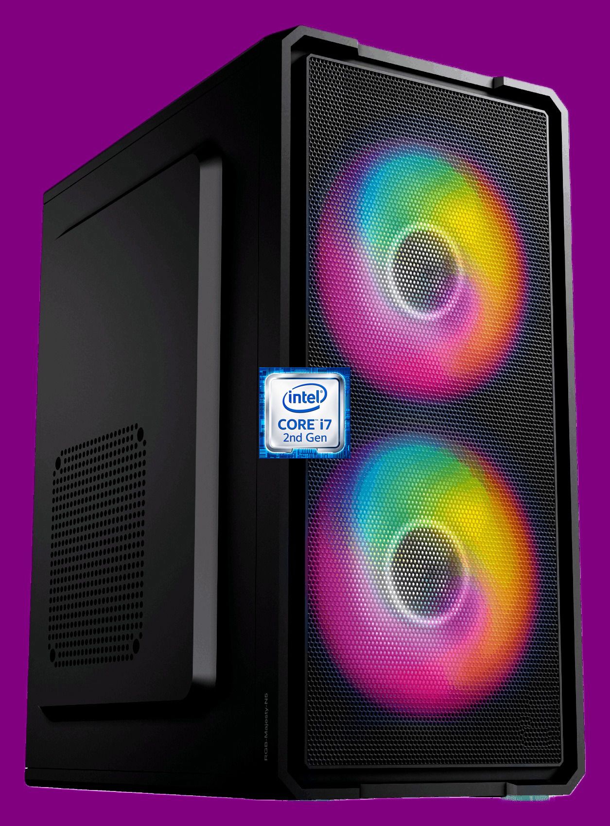 Longan Core i7 (2nd Gen) Processor [8MB Cache, Up to 3.80 GHz] [BAP-N5] Intel® Core™ i7-2600 Quad Core Processor | Gaming Computer with RGB Fans (8 GB RAM/Intel® UHD 4K Graphics/256 GB SSD Capacity/Windows 11 Pro) Mini Tower with MS Office-image-38