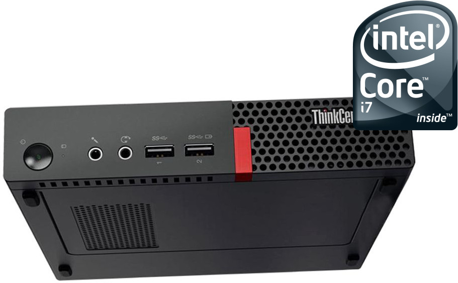 NCS Core i7 - 6700 [4 Cores, 8 Threads] - ThinkCentre Micro PC [FDB] Intel® Core™ i7 (6th Gen) [4 Cores, 8 Threads, 3.40 GHz] (32 GB RAM/Intel® HD 530 4K Graphics/1 TB SSD Capacity/Windows 11 Pro) Mid Tower with MS Office image 1
