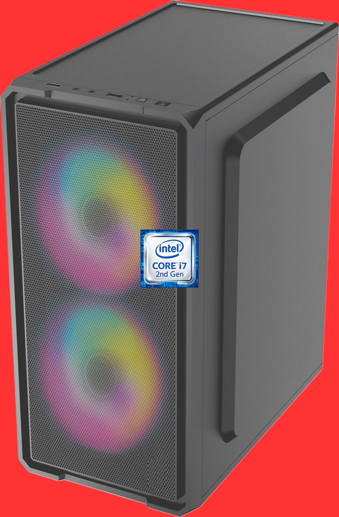 Softline Pro Core i7-2600 Processor [AOC-N5] Core™ i7 - 2600 Processor | Gaming PC with RGB Fans (8 GB RAM/Intel® HD 4K Graphics/256 GB SSD Capacity/Windows 11 Pro) Mini Gaming Tower with MS Office-image-20