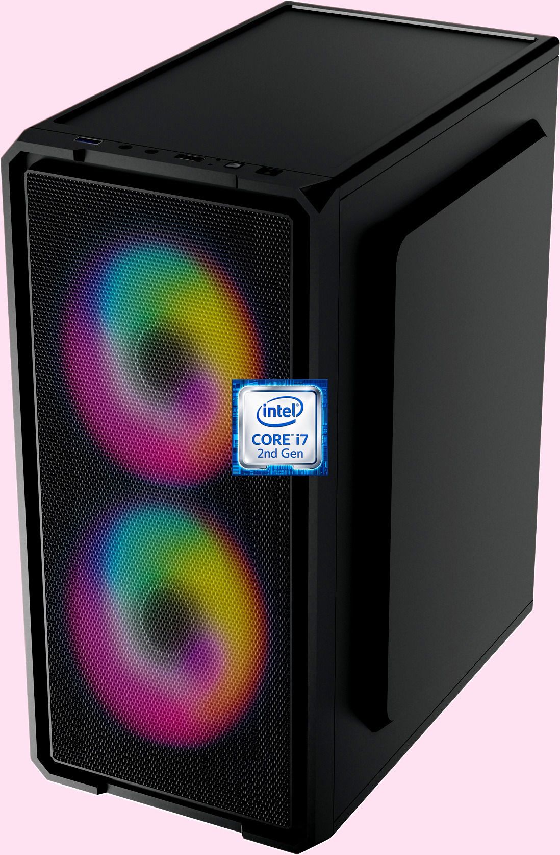 MSARUNA Core™ i7-2600 Processor [8MB Smart Cache, Up to 3.80 GHz] [EKG-N5] Core i7 - 2600 Quad Core Processor | Gaming PC with RGB Fans (8 GB RAM/Intel® HD 2000 Graphics/256 GB SSD Capacity/Windows 11 Pro) Mini Gaming Tower with MS Office-image-46