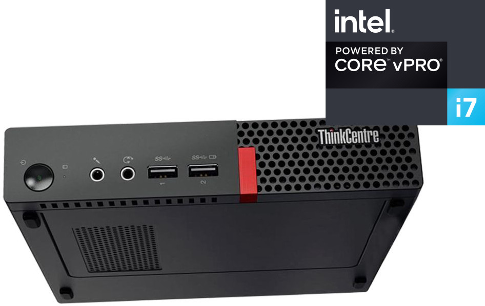 NCS Core i7 - 6700 [4 Cores, 8 Threads, 3.40 GHz] - ThinkCentre Micro CPU [GFN] Tiny PC - Intel® Core™ i7 (6th Gen) [4 Cores, 8 Threads] (32 GB RAM/Intel® Ultra HD 530 4K Graphics/1 TB SSD Capacity/Windows 11 Pro) Gaming Tower with MS Office image 1