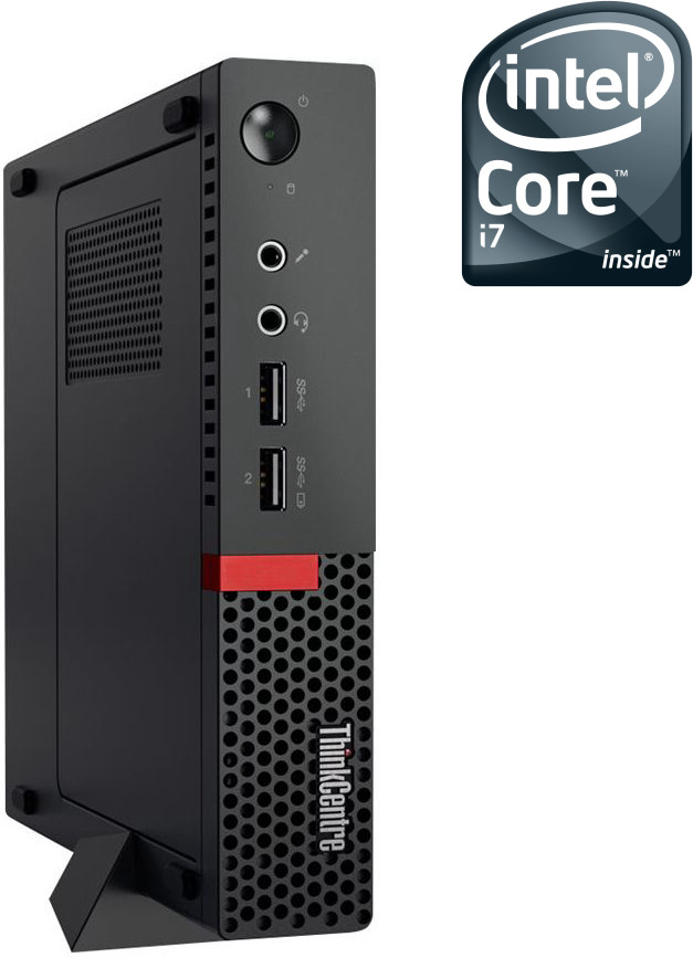 NCS Intel® Core™ i7 (6th Gen) - ThinkCentre Mini CPU [JIN] Core i7 - 6700 Processor [8MB Cache, Up to 4.00 GHz] - LENOVO Mini PC (32 GB RAM/Intel Ultra HD 530 4K Graphics/1 TB SSD Capacity/Windows 11 Pro) Microtower with MS Office image 1