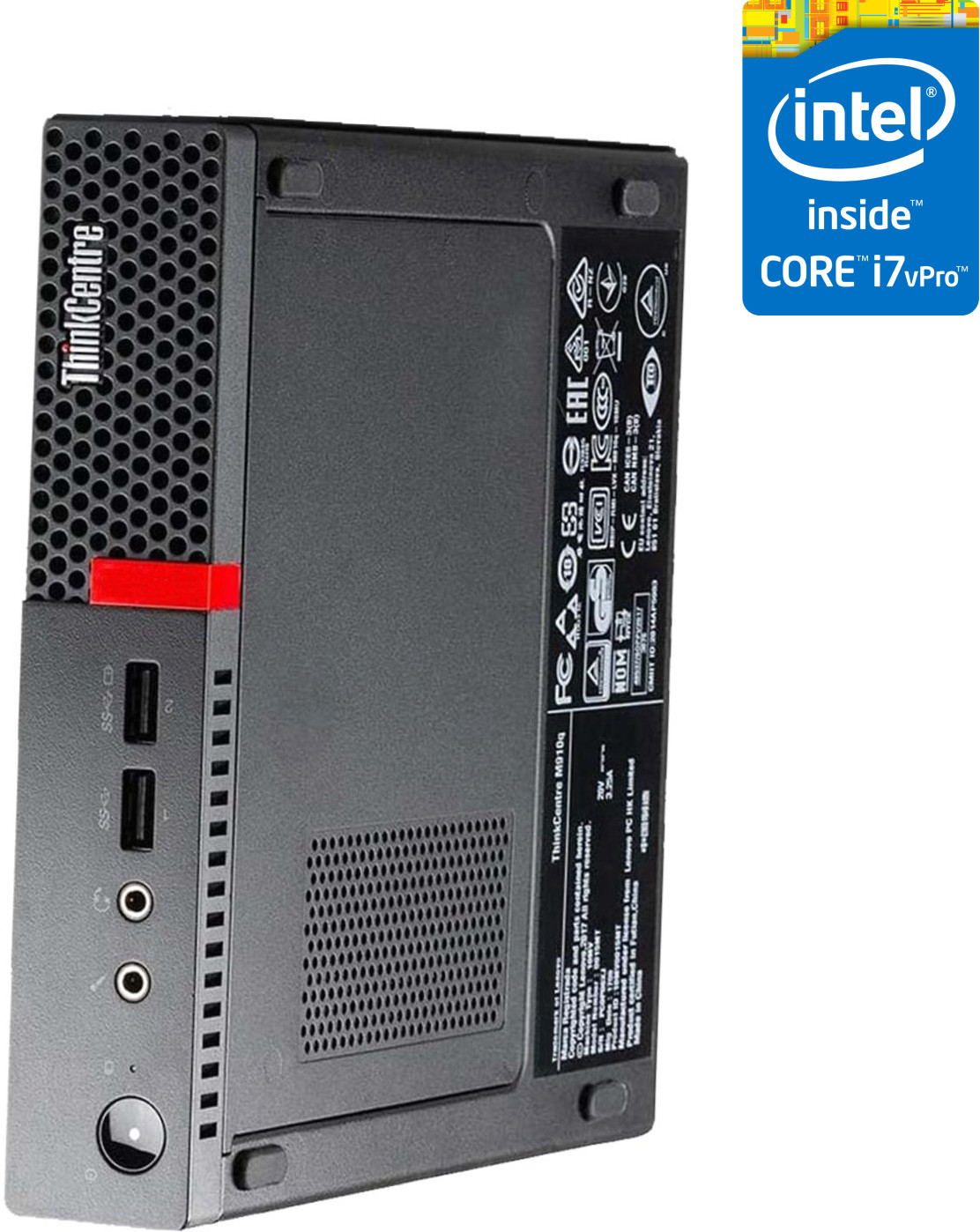 RATNARAJ COMPUTER SYSTEMS Core i7 (6th Gen) - ThinkCentre Mini Desktop [NGN] Intel® Core™ i7 - 6700 Processor [8MB Cache, Up to 4.00 GHz] - Lenovo Mini PC (32 GB RAM/Intel® Ultra HD 4K Graphics/1 TB SSD Capacity/Windows 11 Pro) Mid Tower with MS Office image 1