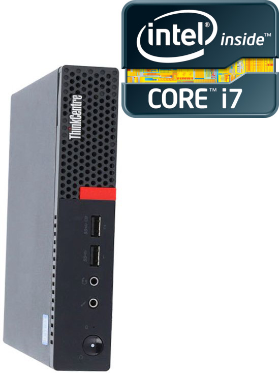 NCS Core i7 (6th Gen) Processor [8MB Cache, Up to 4.00 GHz] - ThinkCentre CPU [EAR] Intel® Core™ i7 - 6700 - Lenovo Mini PC (32 GB RAM/Intel® HD 4K Graphics/1 TB SSD Capacity/Windows 11 Pro) Microtower with MS Office image 1