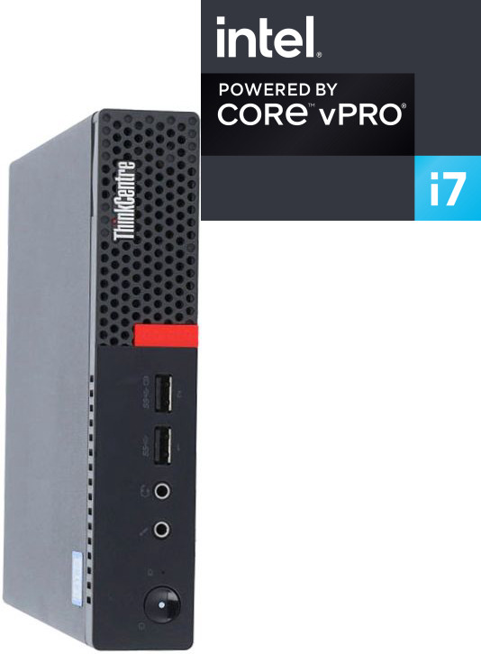 COMPUTER WIZARDS Intel® Core™ i7 - 6700 [8MB Cache, Up to 4.00 GHz] - ThinkCentre Tiny CPU [VNX] Core i7 (6th Gen) (32 GB RAM/Intel Ultra HD 530 Graphics/1 TB SSD Capacity/Windows 11 Pro) Microtower with MS Office image 1