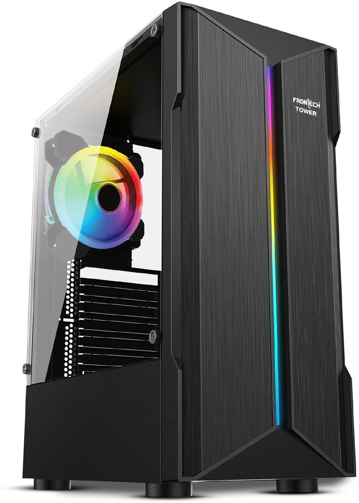 Assambled INFRINO GAMING CPU core i5 7TH (16 GB RAM/intel HD H110 Graphics/4 TB Hard Disk/256 GB SSD Capacity/Windows 11 Pro/4 GB Graphics Memory) Mid Tower image 1