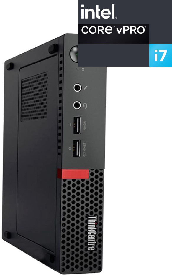 NICE COMPUTERS Core i7 - 6700 Processor [4 Cores, 8 Threads] - ThinkCentre Mini Desktop [ATK] Intel Core i7 - 6700 [4 Cores, 8 Threads] (32 GB RAM/Intel UHD 530 4K Graphics/1 TB SSD Capacity/Windows 11 Pro) Gaming Tower with MS Office image 1