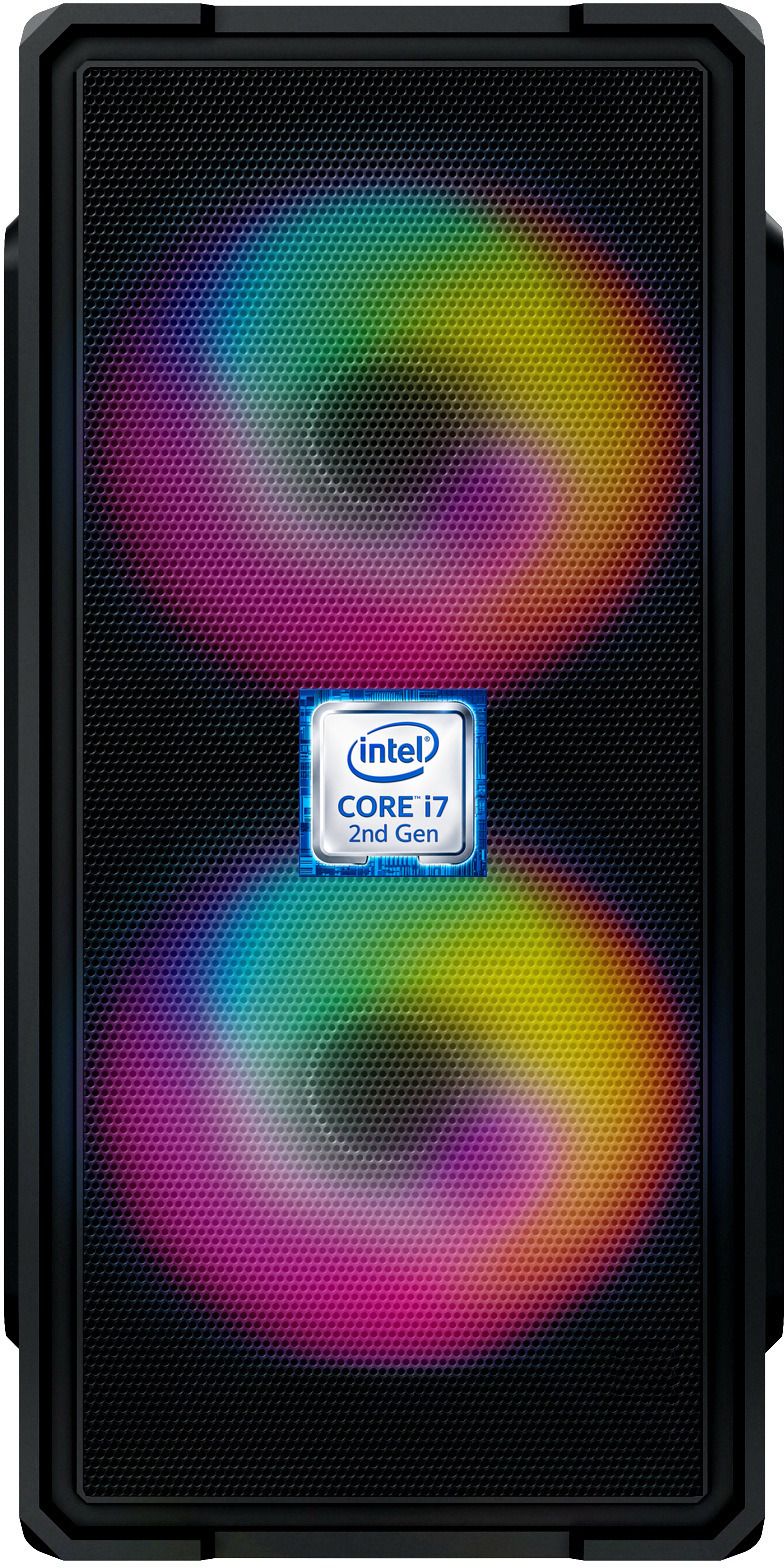 ShopSmart Core i7 (2nd Gen) Processor [4 Cores, 8 Threads, 3.40 GHz] [ESX-N5] Intel® Core™ i7-2600 Processor | Dual RGB Fans | Gaming PC (8 GB RAM/Intel HD 2000 Graphics/256 GB SSD Capacity/Windows 11 Pro) Mini Tower with MS Office-image-4
