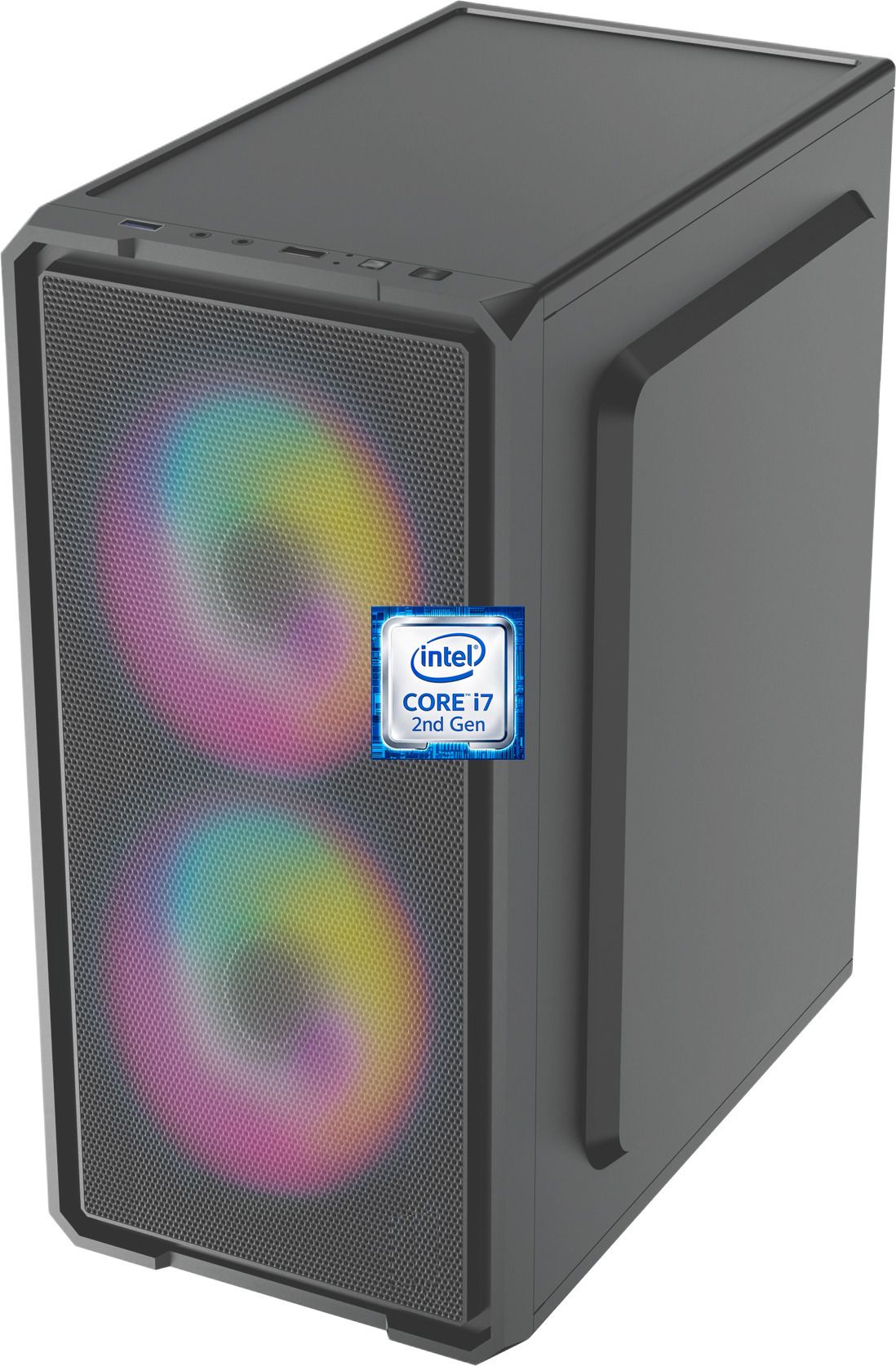 Safal Kisan Core i7 (2nd Gen) Quad Core Processor [DQX-N5] RGB-Majesty-N5 | Gaming PC | Intel® Core™ i7-2600 Quad Core Processor (8 GB RAM/Intel® UHD 2000 Graphics/256 GB SSD Capacity/Windows 11 Pro) Mini Tower with MS Office-image-47