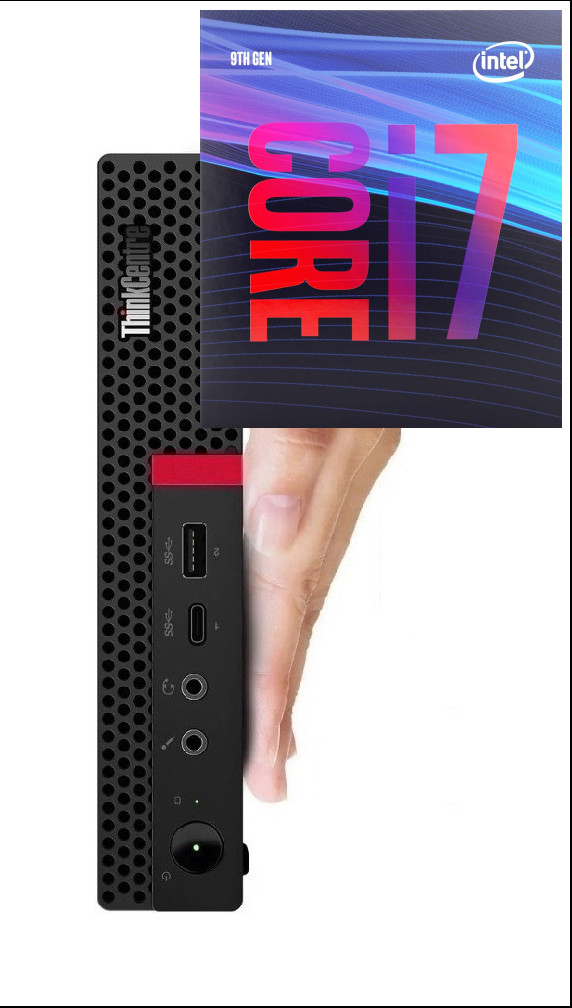 Longan Core i7 - 9700 Processor | ThinkCentre Tiny PC [HDG] Core i7-9700 [8 Cores, 8 Threads, 3.00 GHz] (32 GB RAM/Integrated Intel® Ultra HD 630 Graphics/1 TB SSD Capacity/Windows 11 Pro) Gaming Tower with MS Office image 1