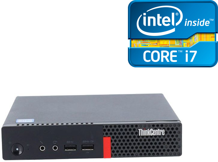 COMPUTER WIZARDS Intel Core i7-6700 [8MB Cache, Up to 4.00 GHz] - ThinkCentre Mini PC [VUL] Core™ i7 (6th Generation) Processor - LENOVO Mini PC (32 GB RAM/Intel® Ultra HD 530 Graphics/1 TB SSD Capacity/Windows 11 Pro) Microtower with MS Office image 1