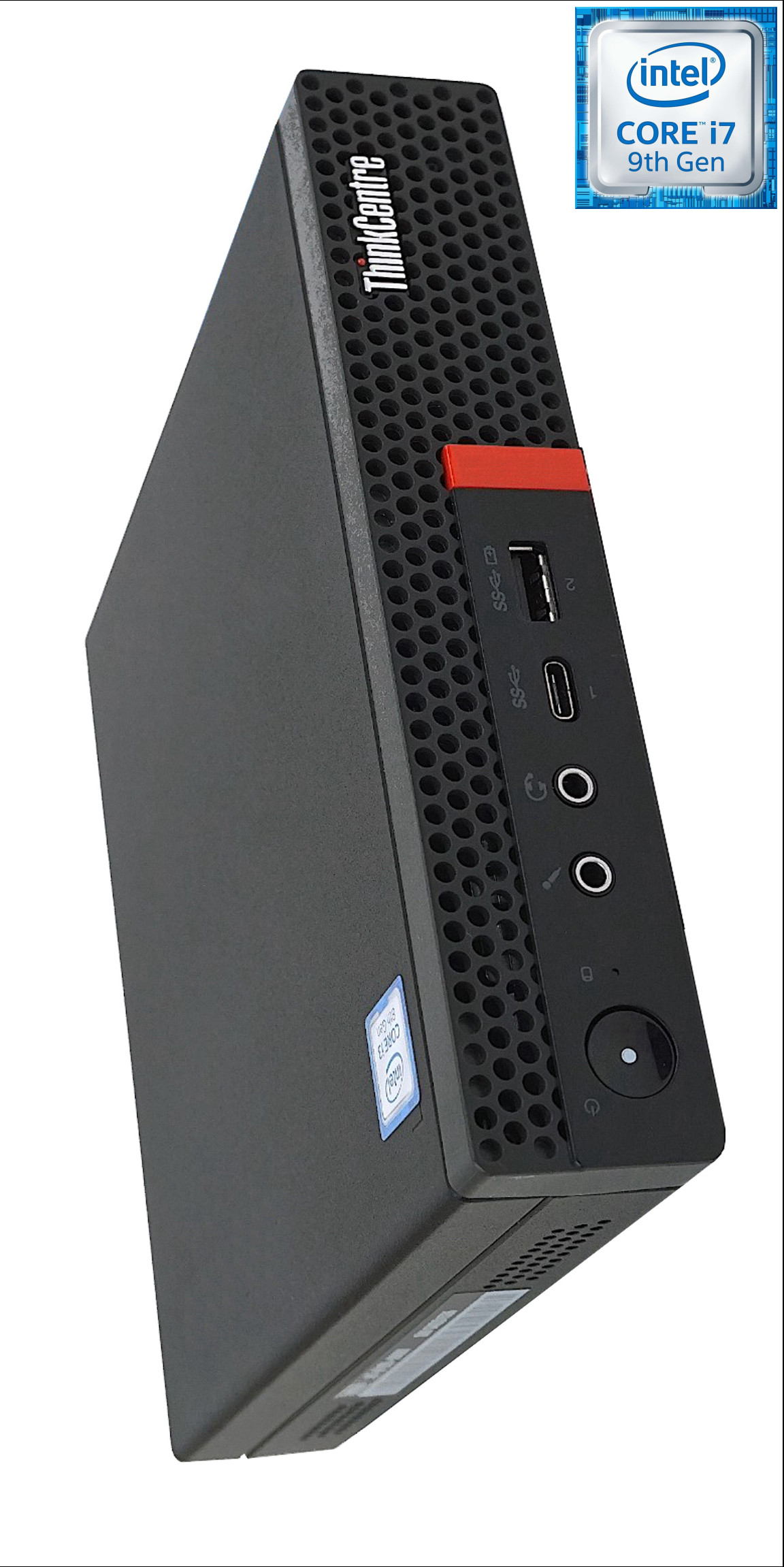 RATNARAJ COMPUTER SYSTEMS Core i7 (9th Gen) [12M Cache, Up to 4.70 GHz] | ThinkCentre Tiny Desktop [LFA] Intel Core i7 (9th Gen) [8 Cores, 8 Threads, Upto 4.70 GHz] (32 GB RAM/Integrated Intel® Ultra HD 4K 630 Graphics/1 TB SSD Capacity/Windows 11 Pro) Mini Tower with MS Office image 1
