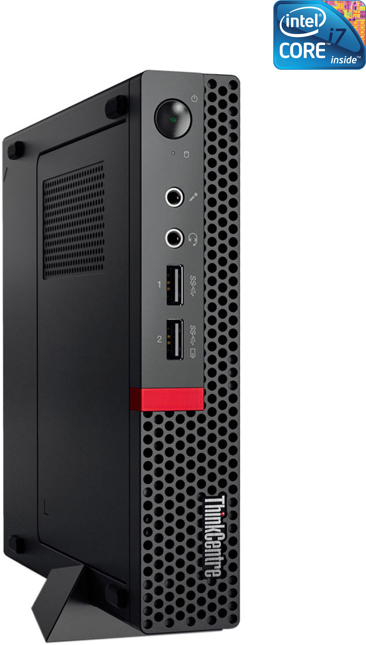 NCS Core™ i7 (6th Generation) [8MB Cache, Up to 4.00 GHz] ThinkCentre Mini CPU [EDE] Intel Core i7-6700 Processor - Lenovo Tiny PC (32 GB RAM/Intel® Ultra HD 530 4K Graphics/1 TB SSD Capacity/Windows 11 Pro) Gaming Tower with MS Office image 1