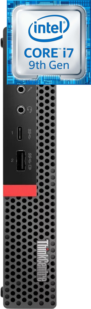 NICE COMPUTERS ThinkCentre Tiny PC | Core i7 (9th Gen) [12M Cache, Up to 4.70 GHz] [PJX] Core i7 - 9700 (32 GB RAM/Intel® Ultra HD 630 Graphics/1 TB SSD Capacity/Windows 11 Pro) Gaming Tower with MS Office image 1
