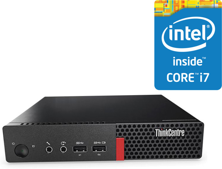 NCS Intel Core i7 (6th Gen) [8MB Cache, Up to 4.00 GHz] - ThinkCentre Tiny CPU [MGJ] Core™ i7 - 6700 Processor (32 GB RAM/Intel® Ultra HD 530 Graphics/1 TB SSD Capacity/Windows 11 Pro) Microtower with MS Office image 1