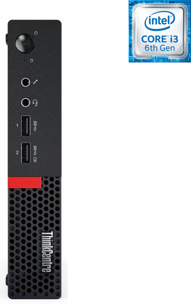 Hayyo ThinkCentre Tiny PC | Core i3 Processor [3MB Smart Cache, 3.70 GHz] | S/N: HYSQO SQO (8 GB RAM/1.05 GHz Intel® HD 530 Graphics/1 TB SSD Capacity/Windows 11 Pro) Mini Tower with MS Office image 1