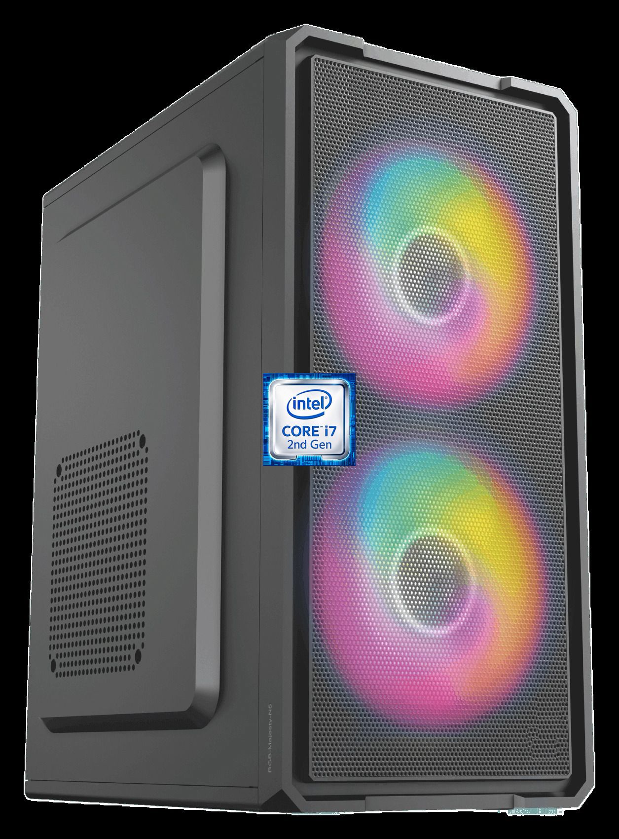 Softline Pro Intel Core i7 (2nd Gen) Processor [8MB Smart Cache, Up to 3.80 GHz] [AUG-N5] Gaming Desktop with RGB Fans | Core™ i7 - 2600 Processor (8 GB RAM/Intel® UHD Graphics/256 GB SSD Capacity/Windows 11 Pro) Mini Gaming Tower with MS Office-image-43