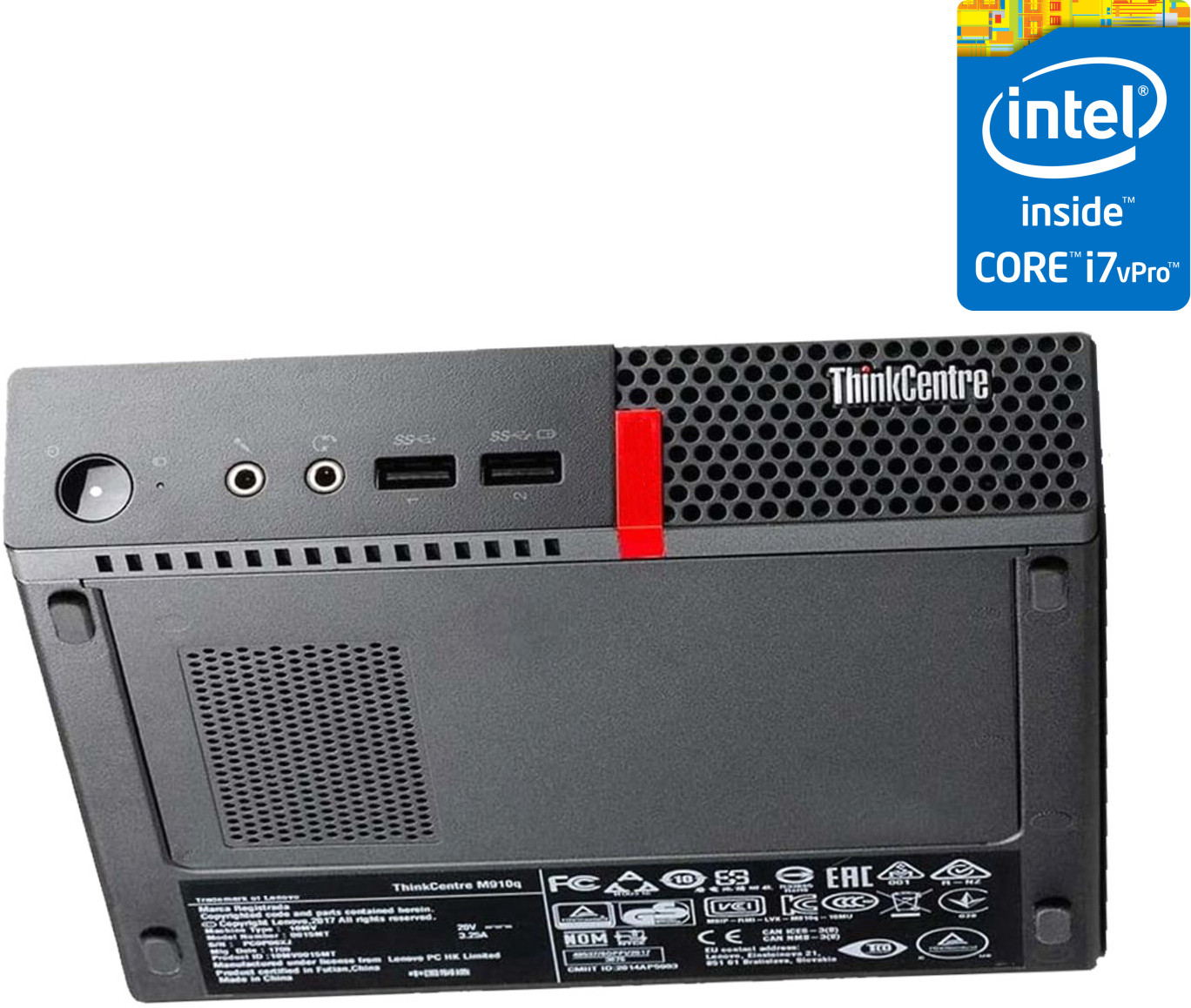 COMPUTER WIZARDS Core i7 (6th Gen) [4 Cores, 8 Threads, 3.40 GHz] - ThinkCentre Mini CPU [GDQ] Lenovo Tiny PC - Intel® Core™ i7-6700 [4 Cores, 8 Threads] (32 GB RAM/Intel® HD 530 4K Graphics/1 TB SSD Capacity/Windows 11 Pro) Mini Gaming Tower with MS Office image 1