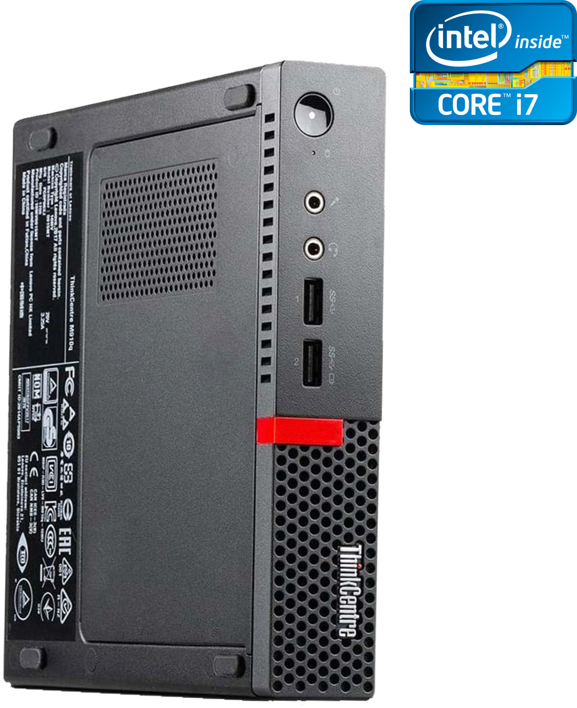 COMPUTER WIZARDS Intel Core i7 (6th Gen) [8MB Cache, Up to 4.00 GHz] - ThinkCentre Tiny CPU [NKM] Core™ i7 - 6700 Processor (32 GB RAM/Intel® Ultra HD 4K Graphics/1 TB SSD Capacity/Windows 11 Pro) Microtower with MS Office image 1