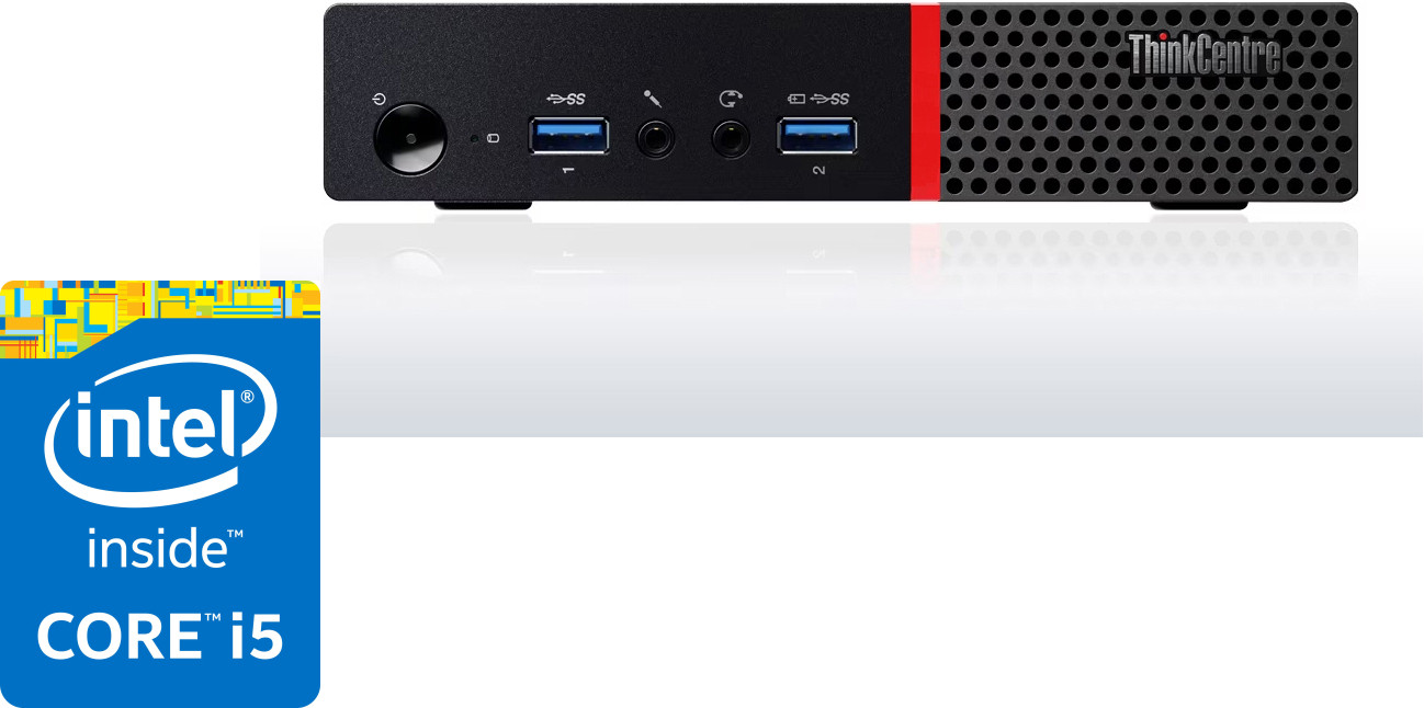 BESTYLISH ThinkCentre Tiny PC | i5-6500 Processor [6MB Smart Cache, 3.20 GHz] | S/N: BHZVW Tiny PC 6th Generation Intel® Core™ i5 Processor (16 GB RAM/Intel? HD 530 Graphics/1 TB SSD Capacity/Windows 11 Home (64-bit)) Mini Tower with MS Office image 1