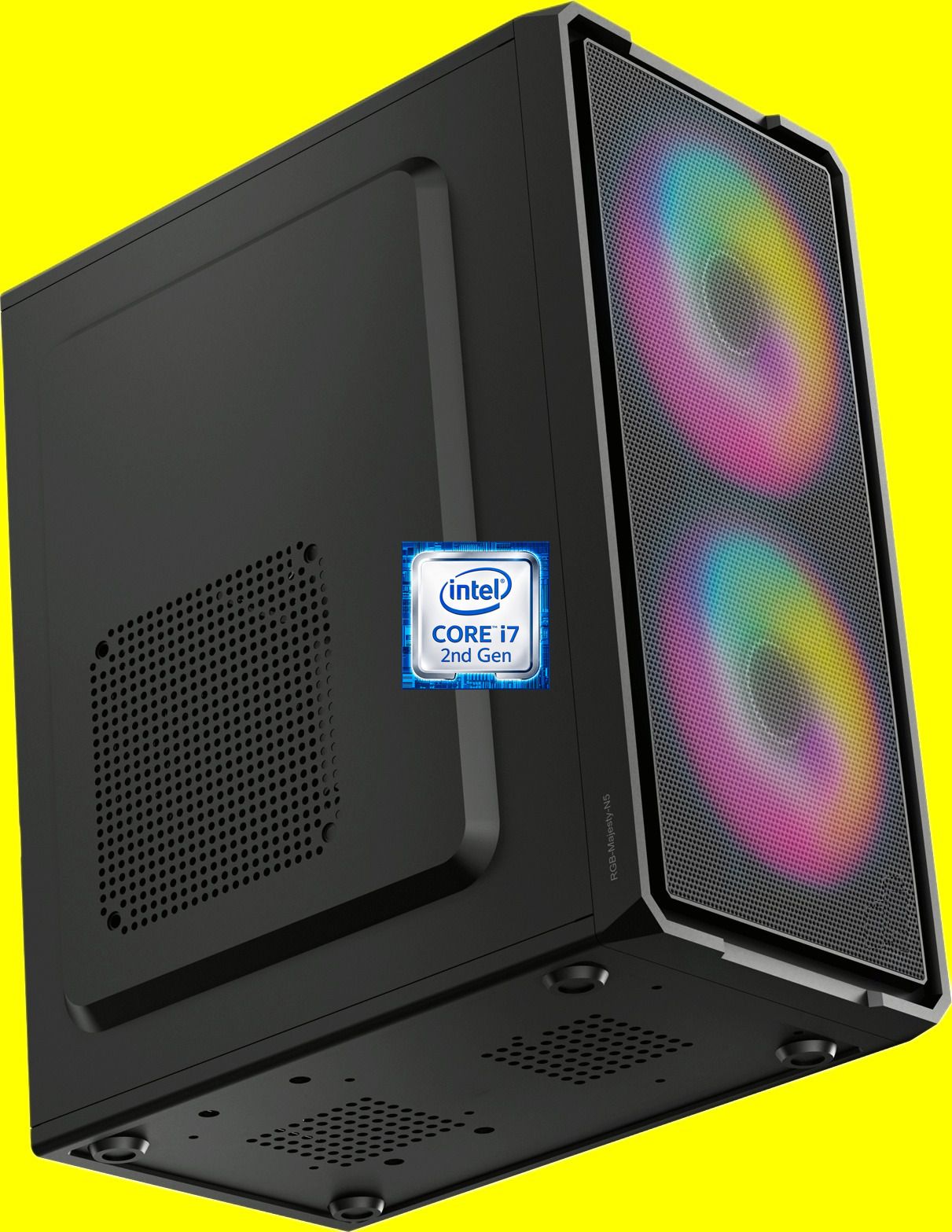 KEATZ Intel Core i7 - 2600 Quad Core [8MB Smart Cache, Up to 3.80 GHz] [BMN-N5] RGB-Majesty-N5 | Core i7-2600 Quad Core Processor (8 GB RAM/Intel Ultra HD 2000 Graphics/256 GB SSD Capacity/Windows 11 Pro) Mid Tower with MS Office-image-26