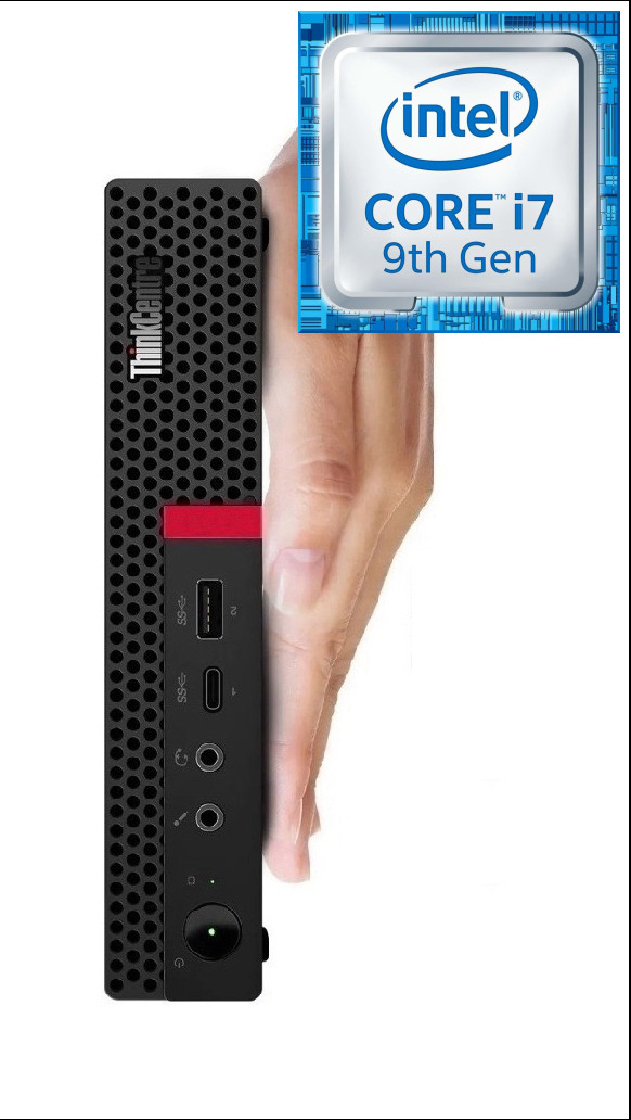 COMPUTER WORLD Core™ i7-9700 [8 Cores, 8 Threads] | ThinkCentre Mini PC [BYR] - Windows 11 Pro, Intel H310M, Intel Core i7 (9th Gen) [8 Cores, 8 Threads, Upto 4.70 GHz], 32 GB DDR4, 1024 GB SSD Mini PC image 1