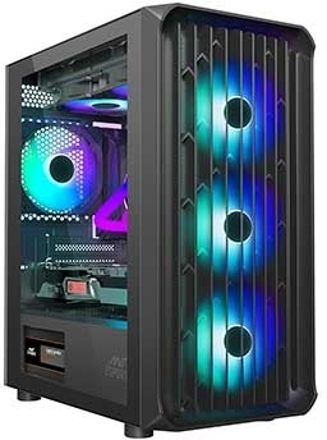 Frontech Xailo Ryzen 3 CPU AMD RYZEN 3 3200 G (16 GB RAM/Redon vega 8 Graphics/2 TB Hard Disk/512 GB SSD Capacity/Windows 11 Pro/4 GB Graphics Memory) Gaming Tower
