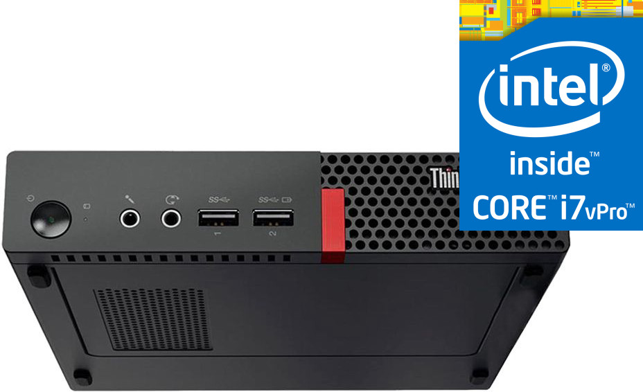 NCS Intel Core i7 (6th Gen) - ThinkCentre Tiny PC [ASV] Core™ i7 - 6700 Processor [8MB Cache, Up to 4.00 GHz] - LENOVO Mini PC (32 GB RAM/Intel® HD 530 Graphics/1 TB SSD Capacity/Windows 11 Pro) Mini Gaming Tower with MS Office image 1
