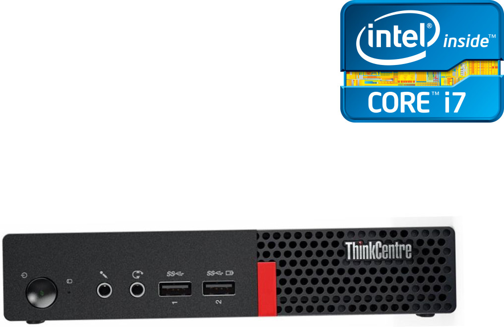NCS Core i7 - 6700 [4 Cores, 8 Threads, 3.40 GHz] - ThinkCentre Tiny CPU [ONV] Lenovo Tiny PC - Intel® Core™ i7 (6th Gen) Processor [4 Cores, 8 Threads] (32 GB RAM/Intel UHD 530 4K Graphics/1 TB SSD Capacity/Windows 11 Pro) Mini Gaming Tower with MS Office image 1