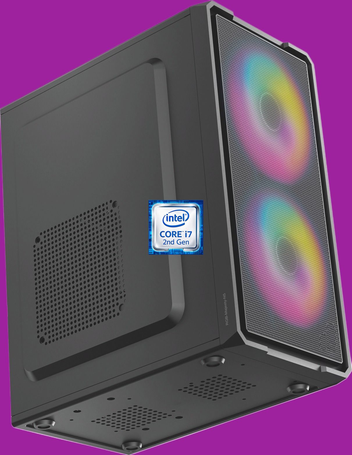 Longan Core™ i7 (2nd Gen) Processor [8MB Cache, Up to 3.80 GHz] [BAN-N5] Core i7-2600 Processor | Gaming Computer with RGB Fans (8 GB RAM/Intel® Ultra HD Graphics/256 GB SSD Capacity/Windows 11 Pro) Mid Tower with MS Office-image-13