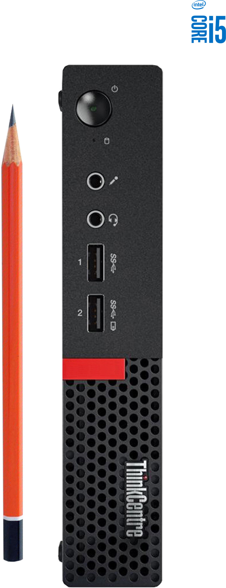 NCS (NIDHI COMPUTER SOLUTIONS) ThinkCentre Micro PC - Intel® Core™ i5-6500 [4 Cores, 4 Threads, 3.20 GHz] [CUM] Lenovo™ - Core i5-6500 Processor [4 Cores, 4 Threads] (8 GB RAM/Intel® HD 530 Graphics/1 TB Hard Disk/256 GB SSD Capacity/Windows 11 Pro) Microtower with MS Office image 1