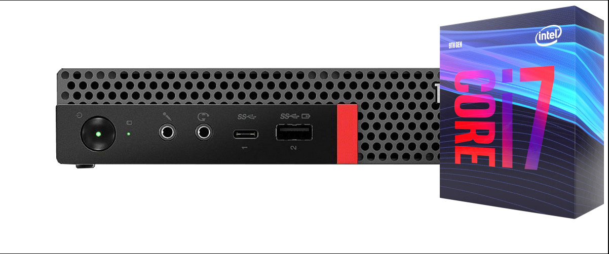 NICE COMPUTERS Core™ i7 - 9700 Octa-Core Processor | ThinkCentre Tiny PC [VPK] Intel® Core™ i7-9700 Processor (32 GB RAM/Intel® Ultra HD 630 Graphics/1 TB SSD Capacity/Windows 11 Pro) Mini Tower with MS Office image 1
