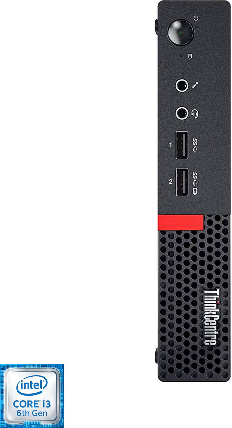 Hayyo ThinkCentre Tiny PC | Core i3 Processor [3MB Smart Cache, 3.70 GHz] | S/N: HYTSC TSC (8 GB RAM/1.05 GHz Intel® HD 530 Graphics/1 TB SSD Capacity/Windows 11 Pro) Mini Tower with MS Office image 1
