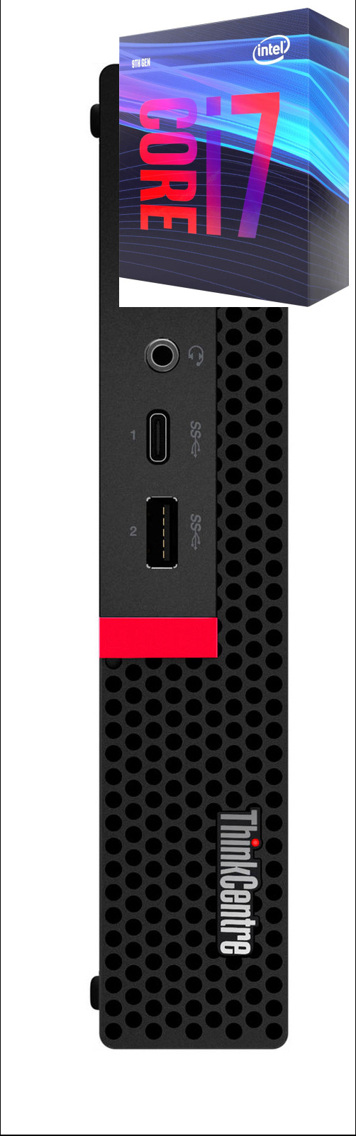 NICE COMPUTERS Core i7 (9th Gen) [8 Cores, 8 Threads, Upto 4.70 GHz]- ThinkCentre Tiny PC [UPX] Core™ i7 (9th Generation) Processor [8 Cores, 8 Threads, 3.00 GHz] (32 GB RAM/Intel® Ultra HD 630 Graphics/1 TB SSD Capacity/Windows 11 Pro) Mid Tower with MS Office image 1