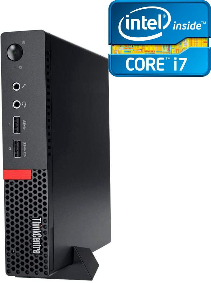 COMPUTER WIZARDS Core i7 (6th Gen) [4 Cores, 8 Threads] - ThinkCentre Micro CPU [DCZ] Lenovo Mini PC - Intel® Core™ i7 - 6700 Processor [4 Cores, 8 Threads, 3.40 GHz] (32 GB RAM/Intel® Ultra HD 4K Graphics/1 TB SSD Capacity/Windows 11 Pro) Mid Tower with MS Office image 1
