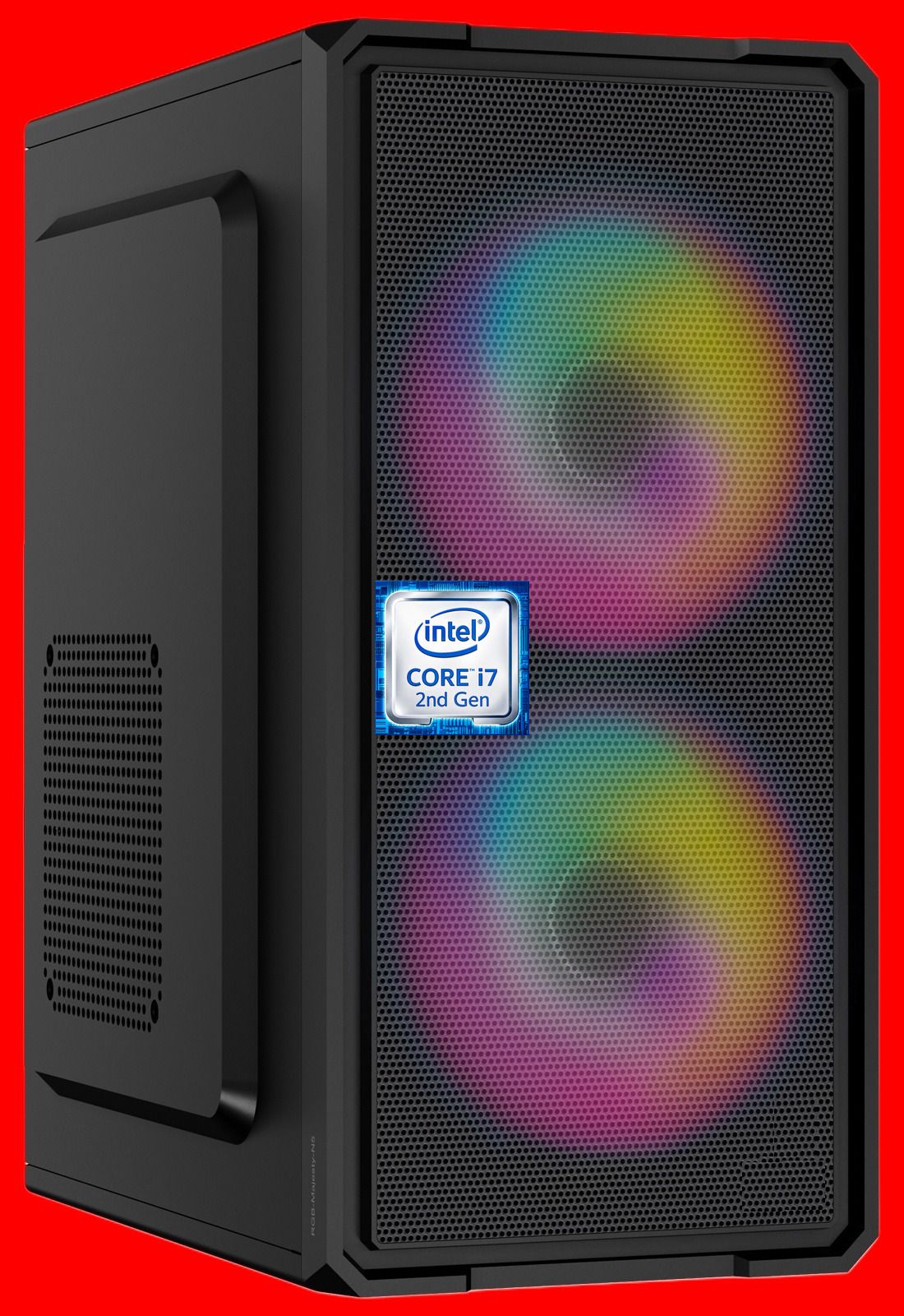 JABCAB Intel Core i7-2600 [4 Cores, 8 Threads, 8MB Cache, Up to 3.80 GHz] [DQM-N5] Dual RGB Fans | Intel Core i7 - 2600 Quad Core Processor (8 GB RAM/Intel® Ultra HD 4K Graphics/256 GB SSD Capacity/Windows 11 Pro) Gaming Tower with MS Office-image-49