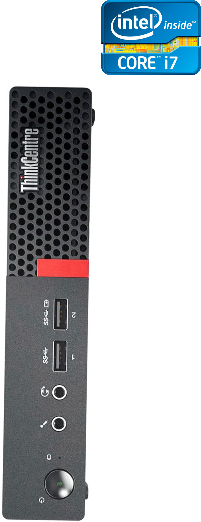 COMPUTER WIZARDS Intel Core i7 (6th Gen) [4 Cores, 8 Threads, 3.40 GHz] - ThinkCentre CPU [AZW] LENOVO Tiny PC - Core™ i7-6700 [4 Cores, 8 Threads] (32 GB RAM/Intel UHD 530 4K Graphics/1 TB SSD Capacity/Windows 11 Pro) Gaming Tower with MS Office image 1