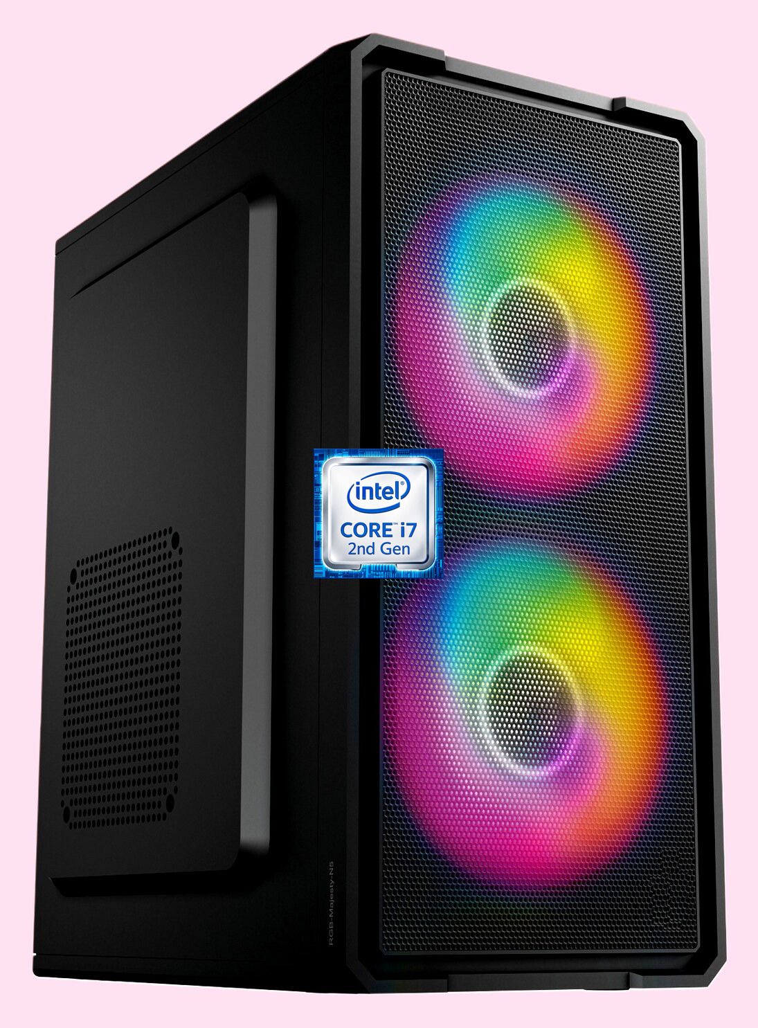 ODPRIDE Core™ i7-2600 Processor [4 Cores, 8 Threads, 3.40 GHz] [EOS-N5] Gaming PC | Dual RGB Fans | Core™ i7 - 2600 Processor (8 GB RAM/Intel® Ultra HD 4K Graphics/256 GB SSD Capacity/Windows 11 Pro) Mini Gaming Tower with MS Office-image-43