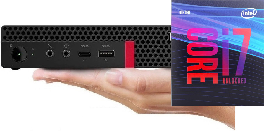 NICE COMPUTERS Core™ i7 - 9700 [8 Cores, 8 Threads, 3.00 GHz] | ThinkCentre Tiny PC [NHQ] Intel Core i7 (9th Generation) Octa-Core (32 GB RAM/Intel® Ultra HD 630 Graphics/1 TB SSD Capacity/Windows 11 Pro) Mini Gaming Tower with MS Office image 1