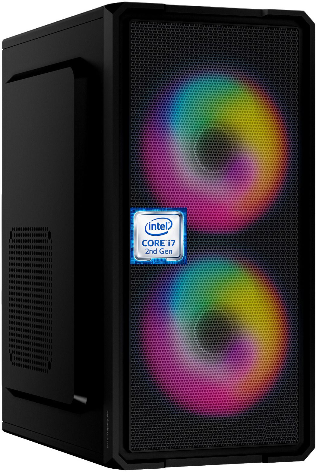 KEAMPER Core i7 - 2600 Quad Core Processor [BXB-N5] RGB-Majesty-N5 | Intel® Core™ i7-2600 Processor (8 GB RAM/Intel HD 4K Graphics/256 GB SSD Capacity/Windows 11 Pro) Mini Tower with MS Office-image-43