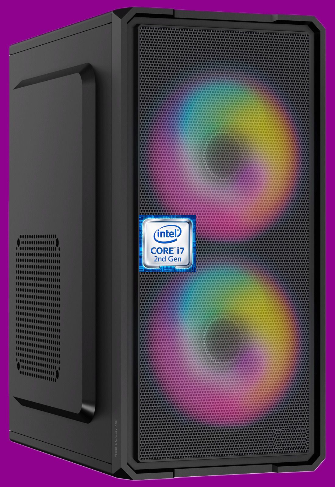MASTERROD Intel Core i7-2600 Quad Core Processor [8MB Smart Cache, 3.40 GHz] [EKA-N5] Intel® Core™ i7 - 2600 Quad Core Processor | Gaming PC with RGB Fans (8 GB RAM/Intel HD Graphics/256 GB SSD Capacity/Windows 11 Pro) Gaming Tower with MS Office-image-18