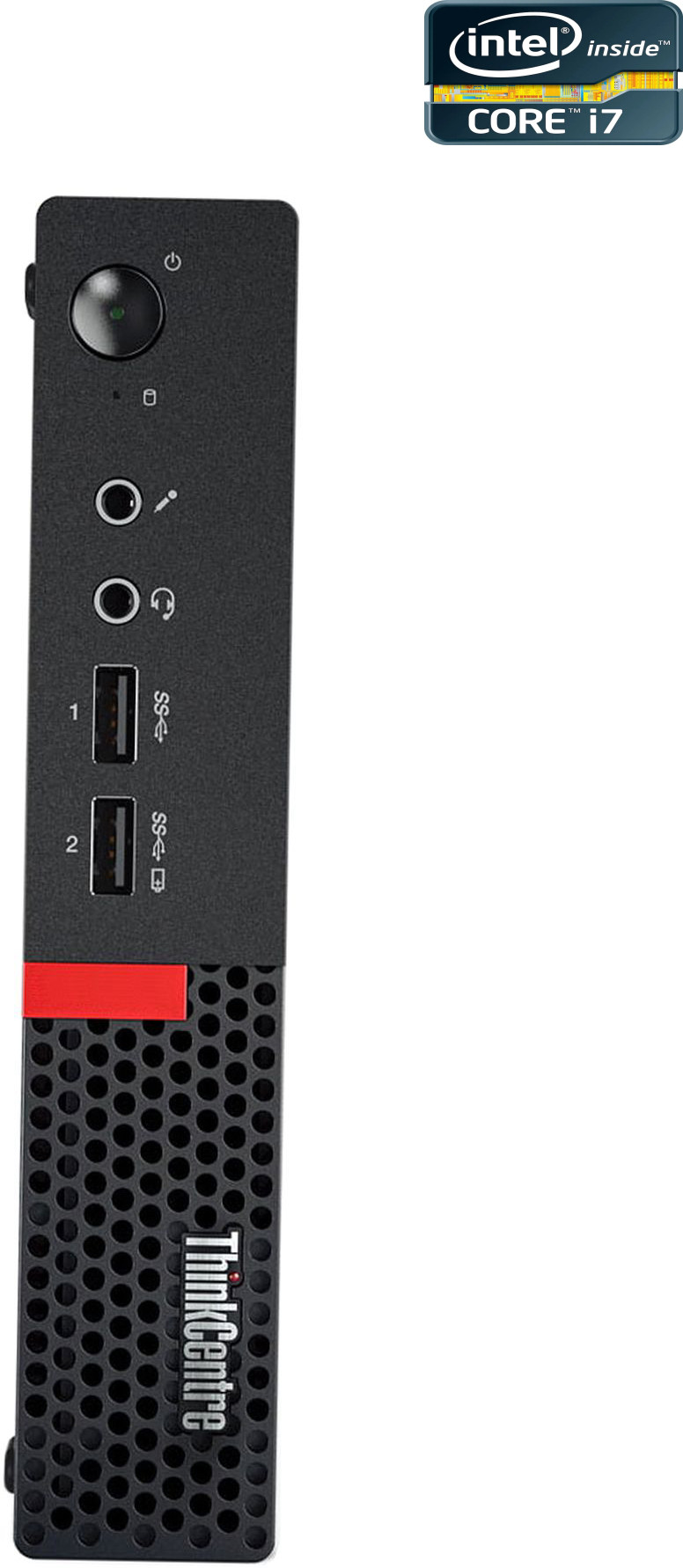 NCS Core™ i7 (6th Gen) - ThinkCentre Micro CPU [WQH] Lenovo Mini PC - Intel Core i7 - 6700 Processor [8MB Cache, Up to 4.00 GHz] (32 GB RAM/Intel® Ultra HD 4K Graphics/1 TB SSD Capacity/Windows 11 Pro) Mid Tower with MS Office image 1