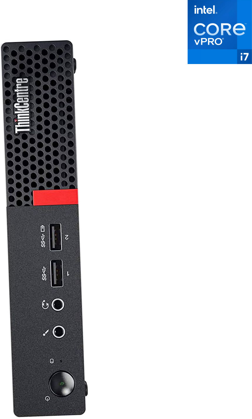 COMPUTER WIZARDS Core i7 (6th Generation) - ThinkCentre Tiny Desktop [JBS] Intel® Core™ i7-6700 Processor [8MB Cache, Up to 4.00 GHz] - Lenovo Tiny PC (32 GB RAM/Intel HD 4K Graphics/1 TB SSD Capacity/Windows 11 Pro) Mid Tower with MS Office image 1