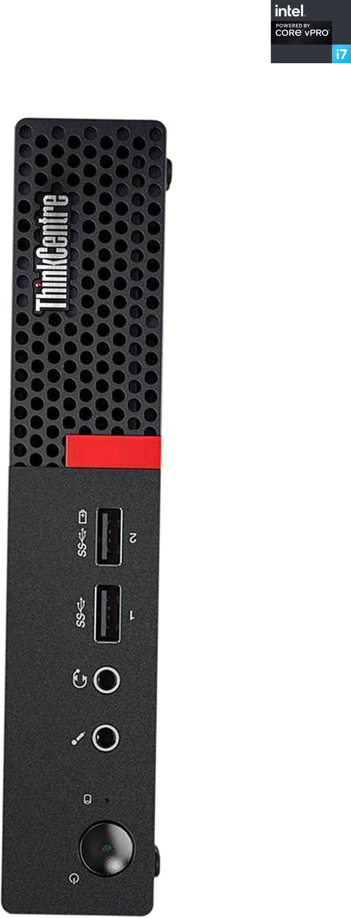 NCS Core i7 (6th Generation) - ThinkCentre Tiny Desktop [SRB] Lenovo Tiny PC - Intel® Core™ i7-6700 Processor [8MB Cache, Up to 4.00 GHz] (32 GB RAM/Intel® UHD 530 Graphics/1 TB SSD Capacity/Windows 11 Pro) Gaming Tower with MS Office image 1