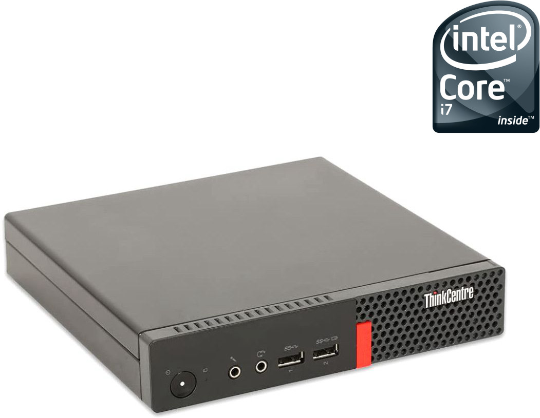 NCS Intel Core i7 - 6700 [4 Cores, 8 Threads] - ThinkCentre Mini PC [GFO] LENOVO Tiny PC - Core™ i7 (6th Gen) Processor [4 Cores, 8 Threads, 3.40 GHz] (32 GB RAM/Intel HD 4K Graphics/1 TB SSD Capacity/Windows 11 Pro) Mini Tower with MS Office image 1