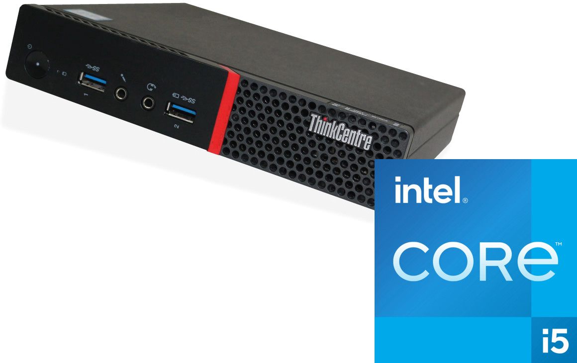 BESTYLISH ThinkCentre Tiny PC | i5-6500 Processor [6MB Smart Cache, 3.20 GHz] | S/N: BHSNL Intel Core i5 (6th Generation) [6MB Cache, 3.20GHz] (16 GB RAM/Intel® HD 530 Graphics/1 TB SSD Capacity/Windows 11 Pro) Mini Tower with MS Office image 1